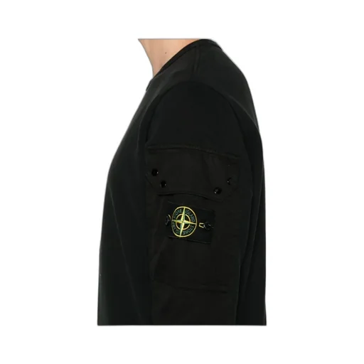 Logo Patch Crewneck Sweatshirt