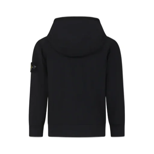 Zipped Straight Hem Hooded Jacket