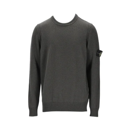 Logo Patch Crewneck Jumper
