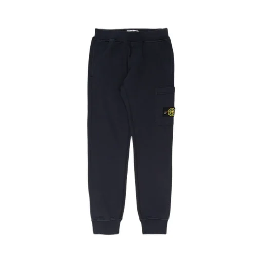 Junior Compass-Patch Elasticated Waistband Track Pants