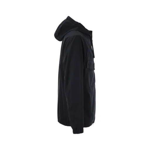 Logo Patch Hooded Jacket
