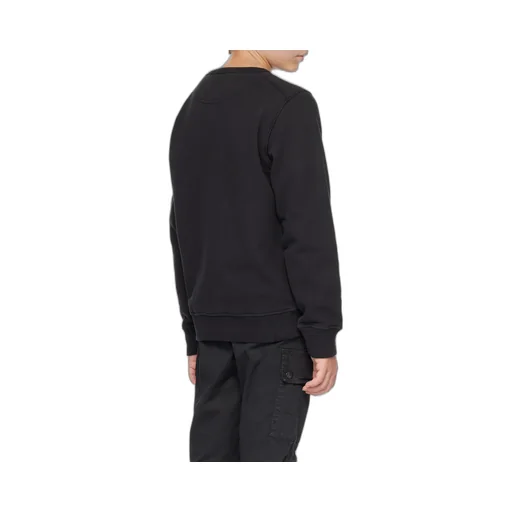 Junior Logo Patch Crewneck Sweatshirt