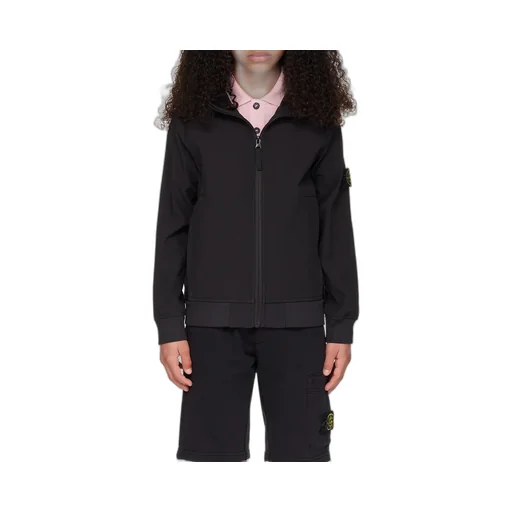 Zipped Straight Hem Hooded Jacket