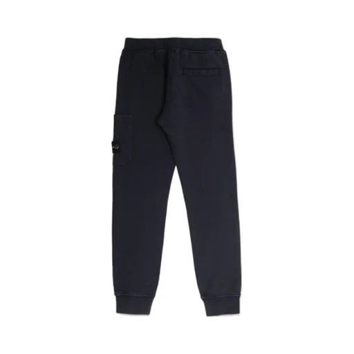 Junior Compass-Patch Elasticated Waistband Track Pants