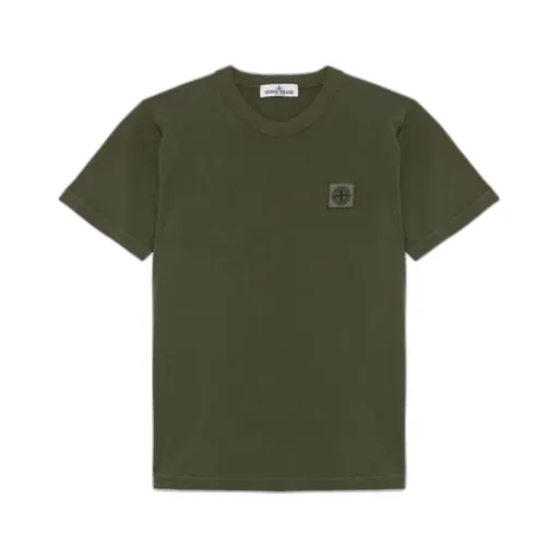 Junior Logo-Patch Crewneck T-Shirt