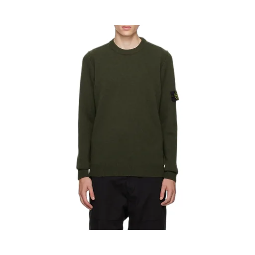 Logo Patch Crewneck Jumper