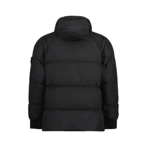 Compass-Patch Puffer Jacket