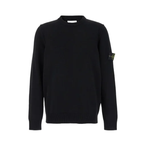 Logo Patch Crewneck Sweatshirt
