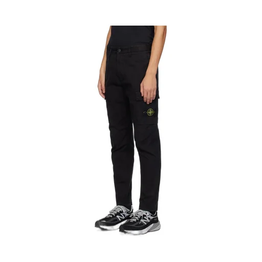 Logo Patch Cargo Pants
