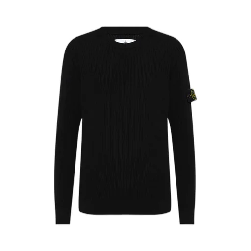 Logo Patch Crewneck Jumper