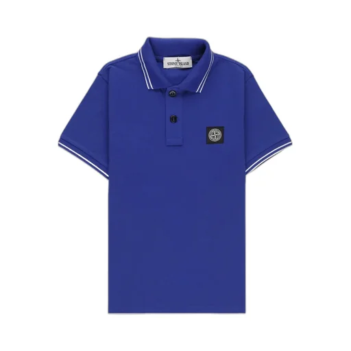 Junior Compass Patch Short-Sleeved Polo Shirt