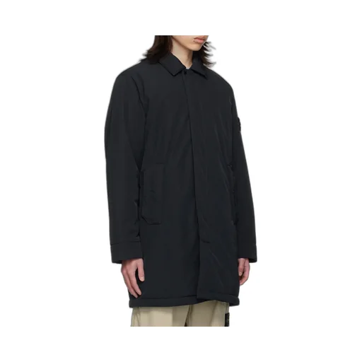 Logo Patch Long Jacket