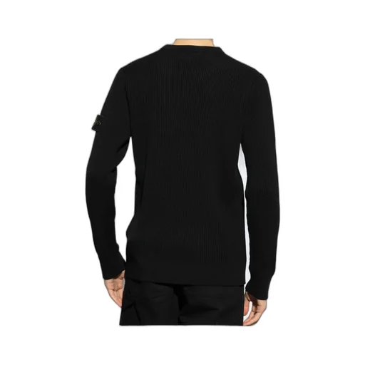 Logo Patch Crewneck Jumper