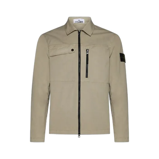 Logo Patch Zip-Up Jacket