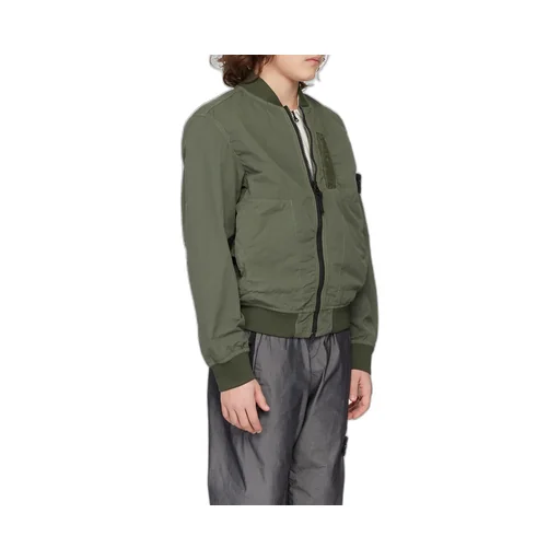 Junior Compass-Badge Zip-Up Bomber Jacket