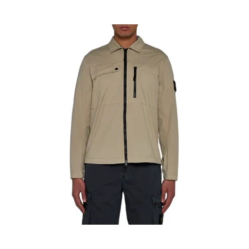Logo Patch Zip-Up Jacket