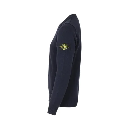 Logo Patch Crewneck Knitted Jumper
