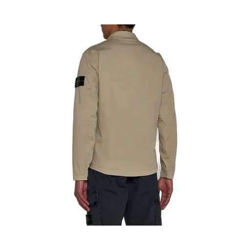 Logo Patch Zip-Up Jacket