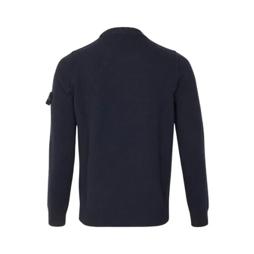 Logo Patch Crewneck Knitted Jumper