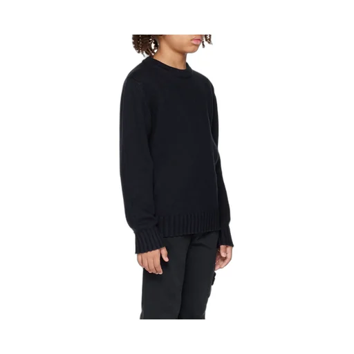 Junior Logo Patch Crewneck Jumper