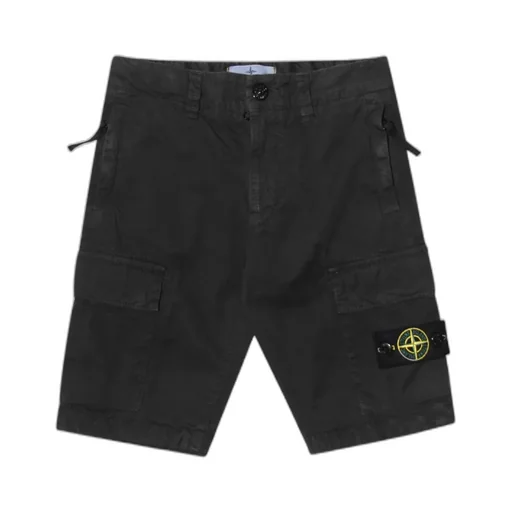 Compass Patch Knee-Length Cargo Shorts