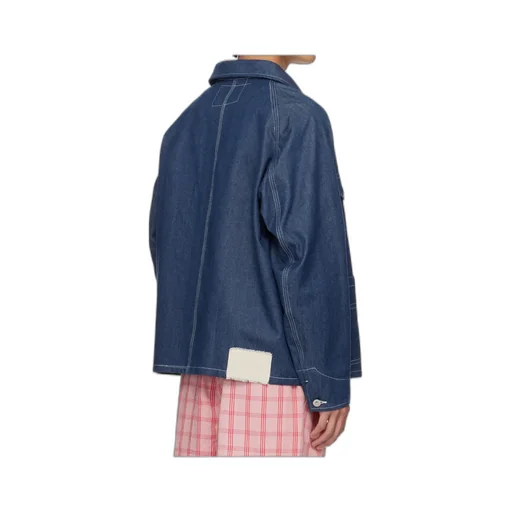 Button-Down Denim Jacket