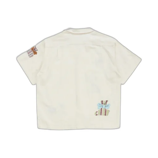 Short-Sleeved Lapel Shirt