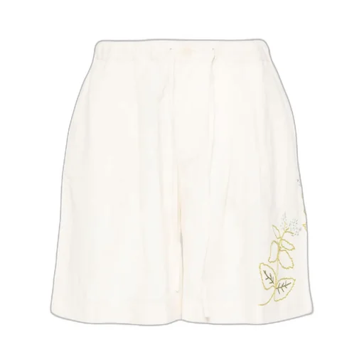 Bridge Floral-Embroidered Shorts