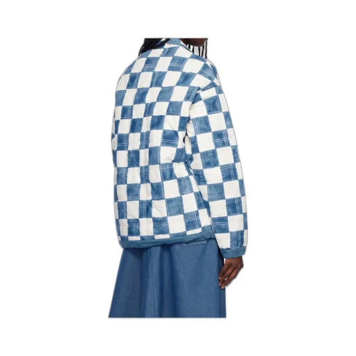 Arctic Checker Quilted Pullover