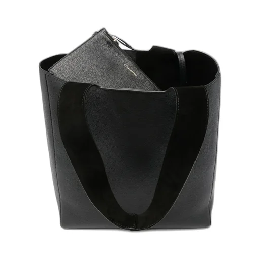 Leather Knotted Tote Bag