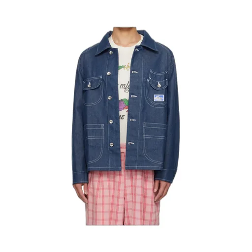 Button-Down Denim Jacket
