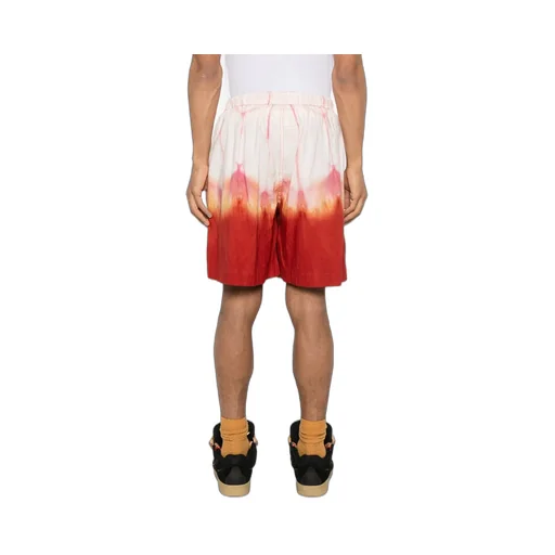 Bridge Grapefruit Clamp-Dye Shorts