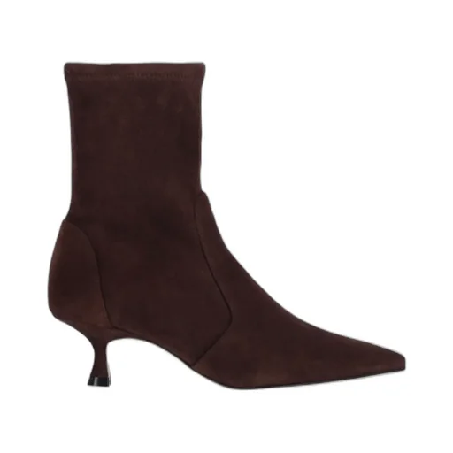 Pointed-Toe Ankle Boots