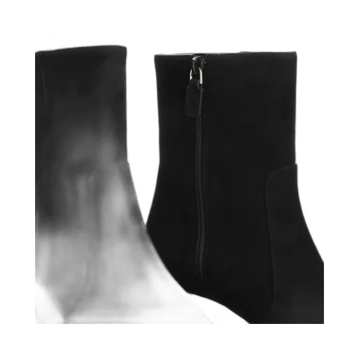 Square Toe Ankle Boots
