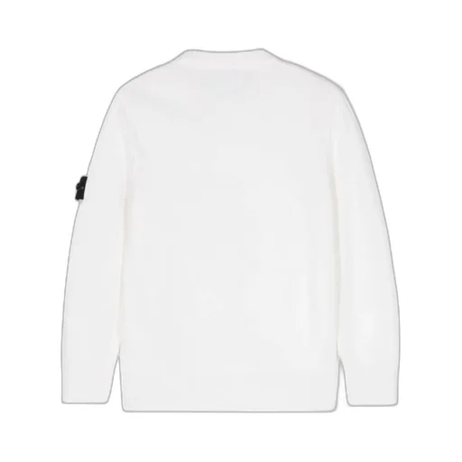 Junior Crewneck Jumper With Compass Badge
