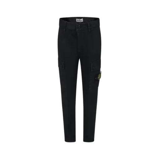 Junior Compass-Badge Tapered-Leg Trousers