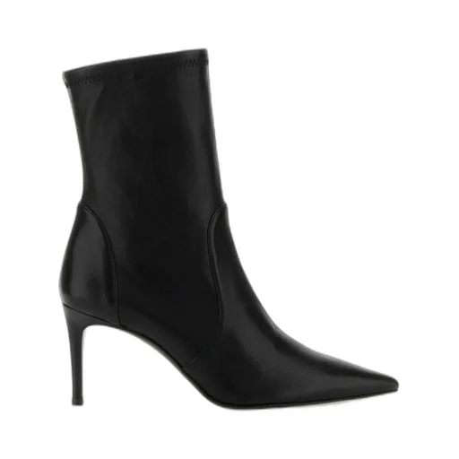 High-Heeled Ankle Boots