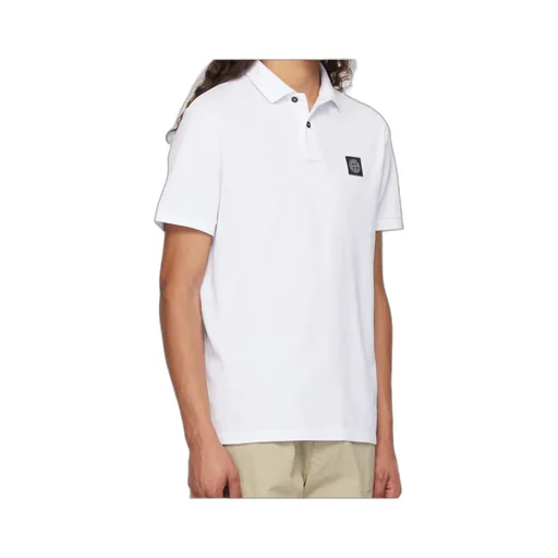 Logo Patch Polo Shirt