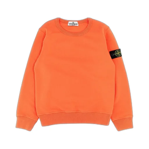 Junior Logo Patch Crewneck Sweatshirt