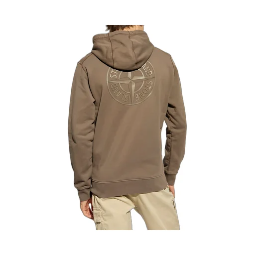 Logo-Print Cotton Hoodie