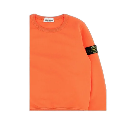 Junior Logo Patch Crewneck Sweatshirt