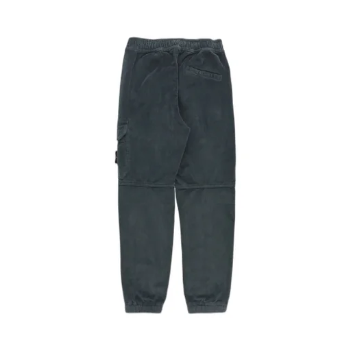 Compass-Badge Elasticated Waistband Trousers