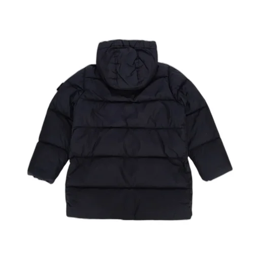 Junior Compass-Badge Quilted Coat