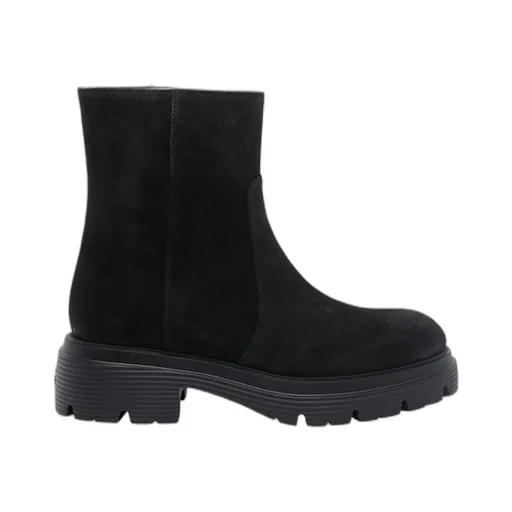 Round-Toed Ankle Boots