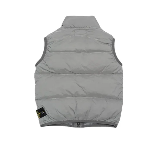 Junior Compass-Badge Zipped Padded Gilet