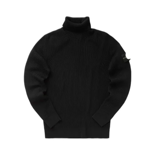 Roll Neck Long-Sleeved Sweater