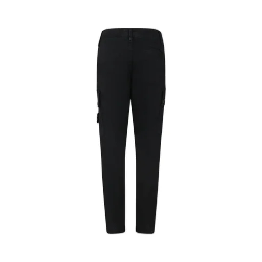 Compass-Badge Tapered-Leg Trousers