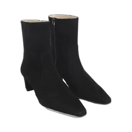 Square Toe Ankle Boots