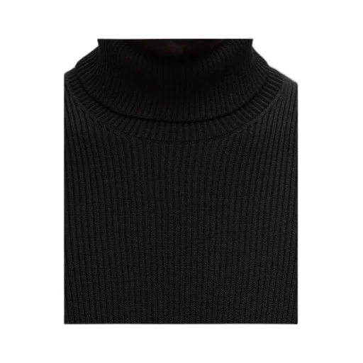 Roll Neck Long-Sleeved Sweater