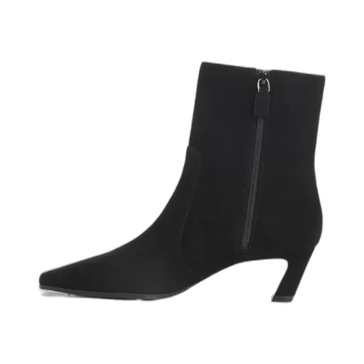 Square Toe Ankle Boots